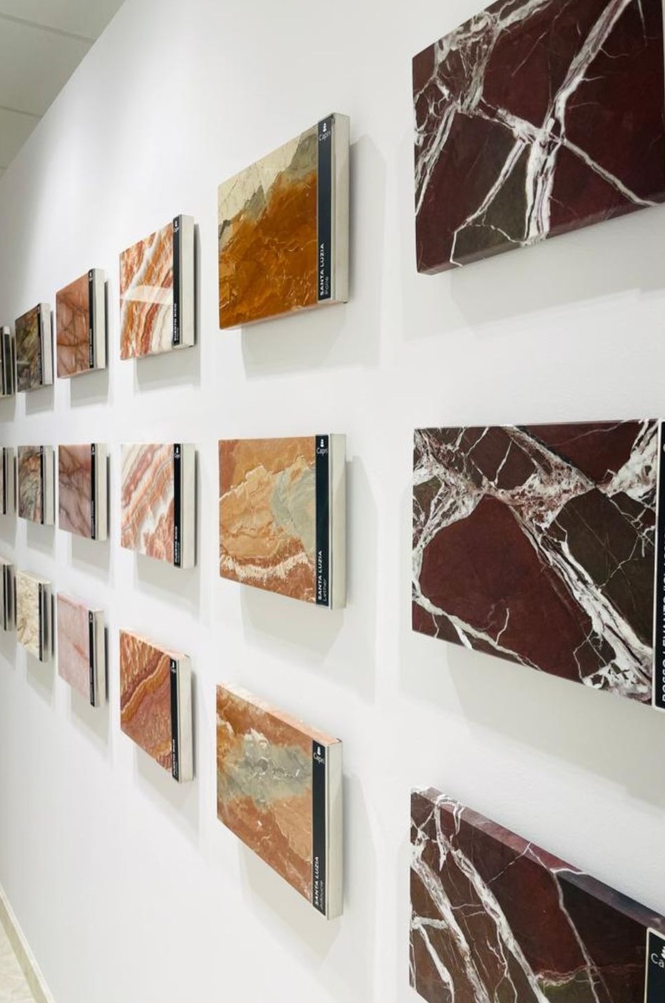 Showroom Capri - stone library - imporphyre
